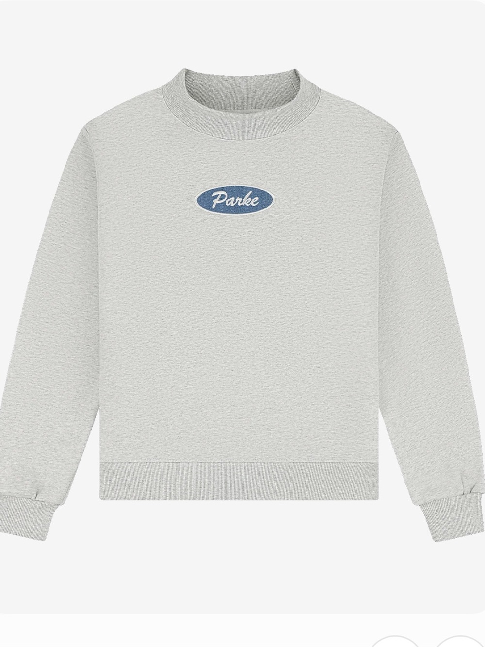 Parke Signature Patch Mockneck
